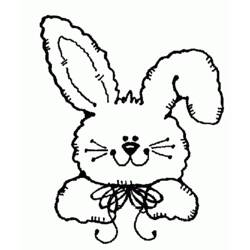 Coloring page: Rabbit (Animals) #9564 - Free Printable Coloring Pages