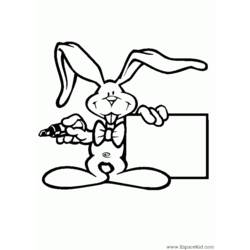 Coloring page: Rabbit (Animals) #9572 - Free Printable Coloring Pages