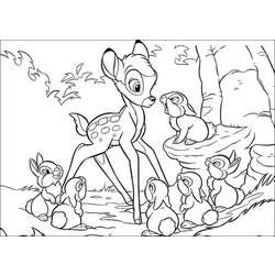 Coloring page: Rabbit (Animals) #9607 - Printable coloring pages