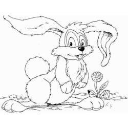 Coloring page: Rabbit (Animals) #9631 - Free Printable Coloring Pages