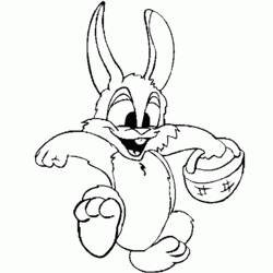 Coloring page: Rabbit (Animals) #9638 - Free Printable Coloring Pages
