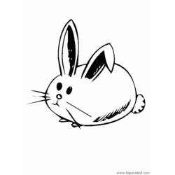 Coloring page: Rabbit (Animals) #9643 - Free Printable Coloring Pages