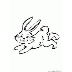 Coloring page: Rabbit (Animals) #9646 - Free Printable Coloring Pages