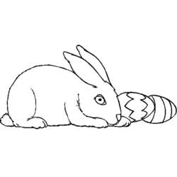 Coloring page: Rabbit (Animals) #9648 - Free Printable Coloring Pages