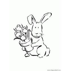 Coloring page: Rabbit (Animals) #9652 - Free Printable Coloring Pages