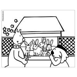 Coloring page: Rabbit (Animals) #9655 - Free Printable Coloring Pages