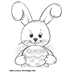 Coloring page: Rabbit (Animals) #9656 - Free Printable Coloring Pages