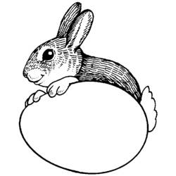 Coloring page: Rabbit (Animals) #9658 - Free Printable Coloring Pages