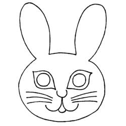 Coloring page: Rabbit (Animals) #9663 - Free Printable Coloring Pages