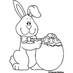 Coloring page: Rabbit (Animals) #9682 - Free Printable Coloring Pages