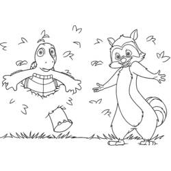 Coloring page: Raccoon (Animals) #20017 - Printable coloring pages