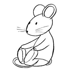 Coloring page: Rat (Animals) #15180 - Free Printable Coloring Pages