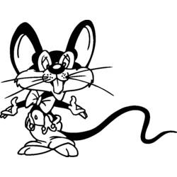 Coloring page: Rat (Animals) #15227 - Printable coloring pages