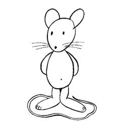 Coloring page: Rat (Animals) #15241 - Printable coloring pages
