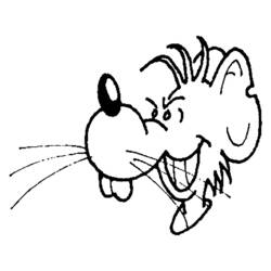 Coloring page: Rat (Animals) #15270 - Free Printable Coloring Pages