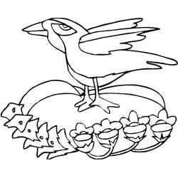 Raven (Animals) coloring page #209006 to print and color