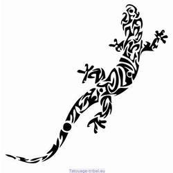 Coloring pages: Salamander - Free Printable Coloring Pages