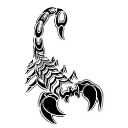 Coloring page: Scorpio (Animals) #14576 - Printable coloring pages
