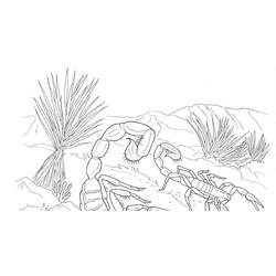 Coloring page: Scorpio (Animals) #14597 - Printable coloring pages