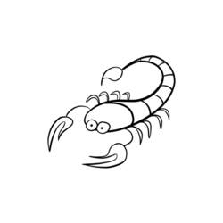 Coloring page: Scorpio (Animals) #14626 - Printable coloring pages