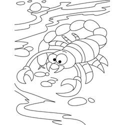 Scorpio (Animals) coloring page #209580 to print and color