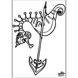 Coloring page: Seahorse (Animals) #18655 - Free Printable Coloring Pages