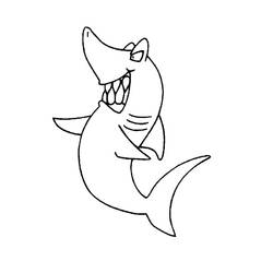 Coloring page: Shark (Animals) #14795 - Free Printable Coloring Pages