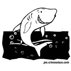 Coloring page: Shark (Animals) #14933 - Free Printable Coloring Pages