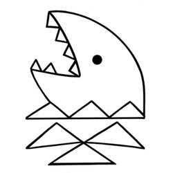 Coloring page: Shark (Animals) #14954 - Free Printable Coloring Pages