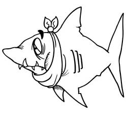 Coloring page: Shark (Animals) #14957 - Free Printable Coloring Pages
