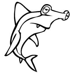 Shark (Animals) coloring page #217022 to print and color
