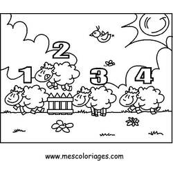 Coloring page: Sheep (Animals) #11399 - Free Printable Coloring Pages