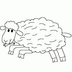 Coloring page: Sheep (Animals) #11446 - Free Printable Coloring Pages