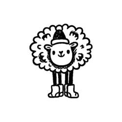 Coloring page: Sheep (Animals) #11457 - Free Printable Coloring Pages