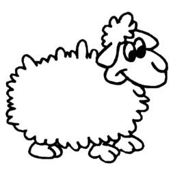 Coloring page: Sheep (Animals) #11459 - Free Printable Coloring Pages