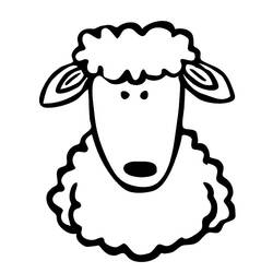 Coloring page: Sheep (Animals) #11470 - Free Printable Coloring Pages