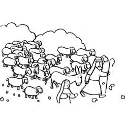 Coloring page: Sheep (Animals) #11490 - Free Printable Coloring Pages