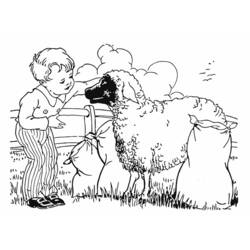 Coloring page: Sheep (Animals) #11495 - Free Printable Coloring Pages
