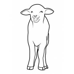 Coloring page: Sheep (Animals) #11496 - Free Printable Coloring Pages