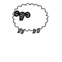 Coloring page: Sheep (Animals) #11515 - Free Printable Coloring Pages