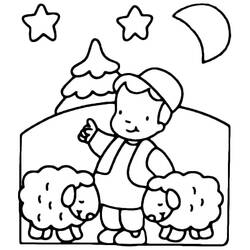 Coloring page: Sheep (Animals) #11580 - Free Printable Coloring Pages