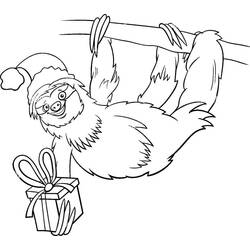 Coloring page: Sloth (Animals) #210425 - Free Printable Coloring Pages