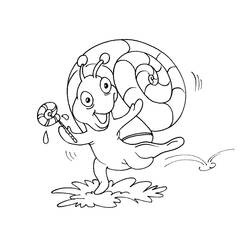 Coloring page: Snail (Animals) #6512 - Free Printable Coloring Pages