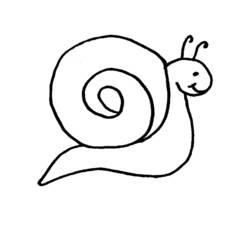Coloring page: Snail (Animals) #6538 - Printable coloring pages