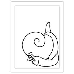 Coloring page: Snail (Animals) #6582 - Free Printable Coloring Pages