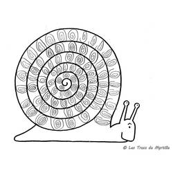 Coloring page: Snail (Animals) #6594 - Free Printable Coloring Pages
