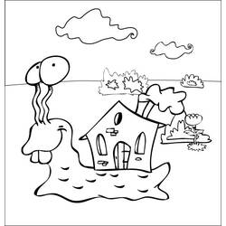 Coloring page: Snail (Animals) #6639 - Free Printable Coloring Pages