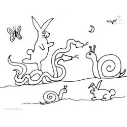 Coloring page: Snail (Animals) #6664 - Free Printable Coloring Pages