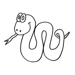 Coloring page: Snake (Animals) #14338 - Printable coloring pages