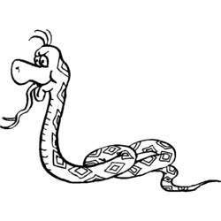 Coloring page: Snake (Animals) #14354 - Printable coloring pages